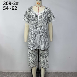 Ночные пижамы женские БАТАЛ оптом 59208763 309-2-17
