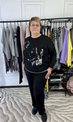 Костюмы женские БАТАЛ оптом 86957241 35-2