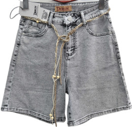 Шорты джинсовые женские DERUN оптом 89271364 7075-170