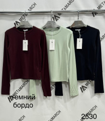 Лонгсливы женские на байке оптом 67582904 2530-308