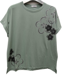 Футболки женские БАТАЛ оптом 29381764 733-59