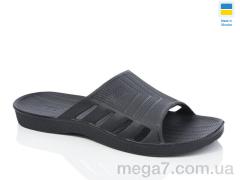 Шлепки, DeMur оптом DS108 чорний