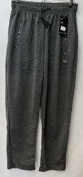 Спортивные штаны мужские БАТАЛ (gray) оптом 59274308 7067-16