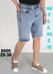 Шорты джинсовые мужские WILLMEN оптом 09213567 8000-20