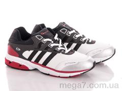 Кроссовки, Veer-Demax оптом B3006-1 white-grey-red