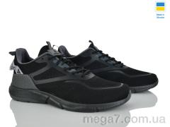 Кроссовки, Progress оптом Гіпаніс М1030 чорний
