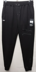 Спортивные штаны мужские (black) оптом 92570418 QN34-2