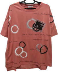 Футболки женские БАТАЛ оптом 40317896 383-44