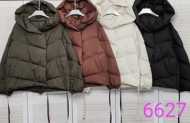 Куртки зимние женские (черный) оптом Китай 30974652 6627-24