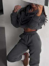 Спортивные костюмы женские на флисе оптом 71863905 759-125