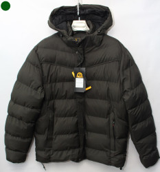 Куртки зимние мужские WOLFTRIBE на флисе (khaki) оптом QQN 68570421 А05-69