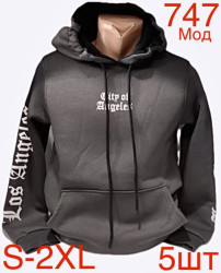 Худи мужские на флисе оптом 16840752 747-21