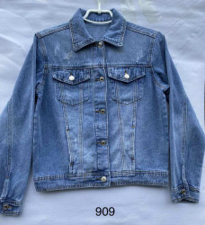 Куртки джинсовые женские оптом 43719280 909-1