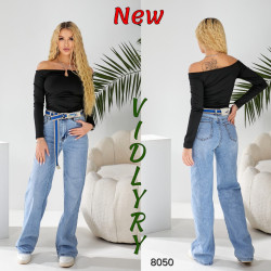 Джинсы ПАЛАЦЦО женские оптом 24197658 8050