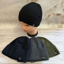 Шапки мужские на флисе оптом CAP 78940361 98-10