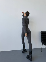 Комбинезоны женские (графит) оптом 54879620 821-3