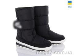 Дутики, DeMur оптом KWZ211-8N чорний-білий 2025