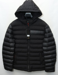 Куртки зимние кожзам мужские FUDIAO (black) оптом 12947630 6837-24