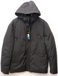 Куртки зимние мужские БАТАЛ (черный) оптом 06842791 Y2-4