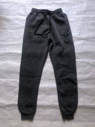 Спортивные штаны мужские на флисе (gray) оптом 83527940 06-27