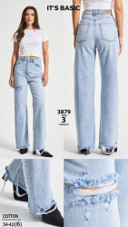 Джинсы женские ITS BASIC оптом 95134280 3879-66