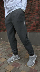 Спортивные штаны мужские (темно-серый) оптом 83546021 928-7