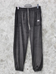 Спортивные штаны женские БАТАЛ  (серый) оптом 10256974 07-75