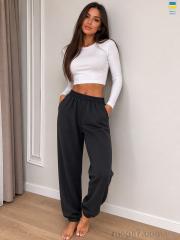Спортивные брюки, Sport style оптом 8055 графіт