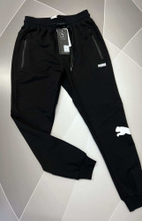 Спортивные штаны мужские (черный) оптом 14527908 02-14