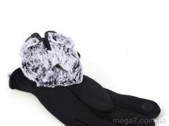 Перчатки, PAIDI оптом 72-2 трикотаж black