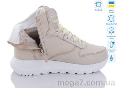 Ботинки, Cross-shop оптом 21-42-1W молочний.ш.