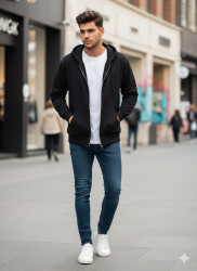 Спортивные кофты мужские оптом 09634587 K1007-25