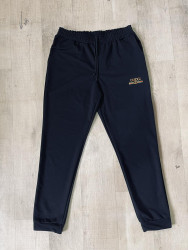 Спортивные штаны женские БАТАЛ (black) оптом 29076385 15-61