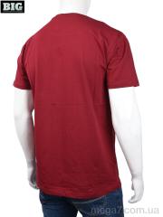 Футболка, BIG оптом 3707-115-1 bordo