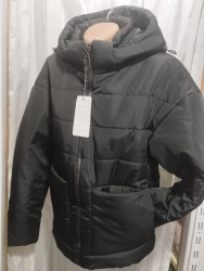Куртки демисезонные женские (черный) оптом 46937208 01-8