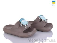 Шлепки, Golden Lion оптом 335 корич.