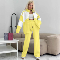 Спортивные костюмы женские на флисе ПОЛУБАТАЛ оптом FASHION COTTON 20731596 1980-157