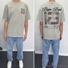 Футболка, I8denim оптом 90583 gri