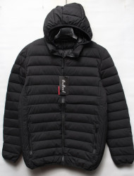 Куртки демисезонные мужские (черный) оптом 76513298 23-518-5