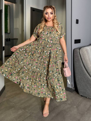 Платья женские ПОЛУБАТАЛ оптом VISCOSE 32174806 1121-51