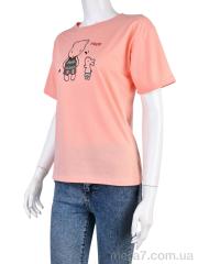Футболка, Obuvok оптом OBUVOK 08789-7-2 pink