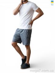 Шорты, Sport style оптом 1PU сірий