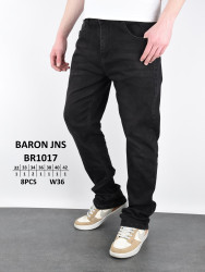 Джинсы мужские BARONJNS ПОЛУБАТАЛ оптом 28053641 1017-57