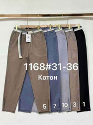 Брюки жіночі FUDEYAN БАТАЛ (синій) оптом