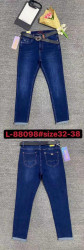 Джинсы женские LZYX JEANS БАТАЛ оптом 68251079 L-88098-5