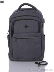 Рюкзак, Superbag оптом 1198 grey (5-30)