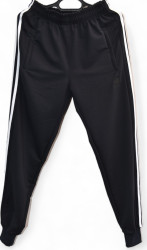 Спортивные штаны мужские (черный) оптом 02749513 004-38
