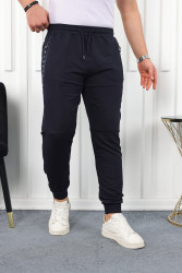 Спортивные штаны мужские (темно-синий) оптом 46719305 01-63
