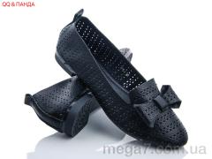Балетки, QQ shoes оптом XF61 black