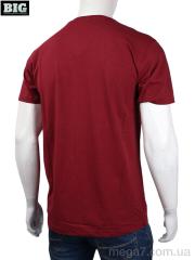 Футболка, BIG оптом 3707-0096-2 bordo